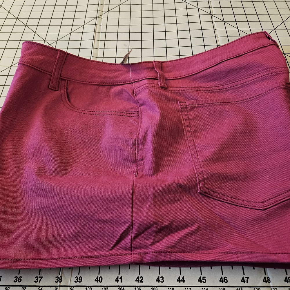 Vibrant Fuchsia Mini Skirt